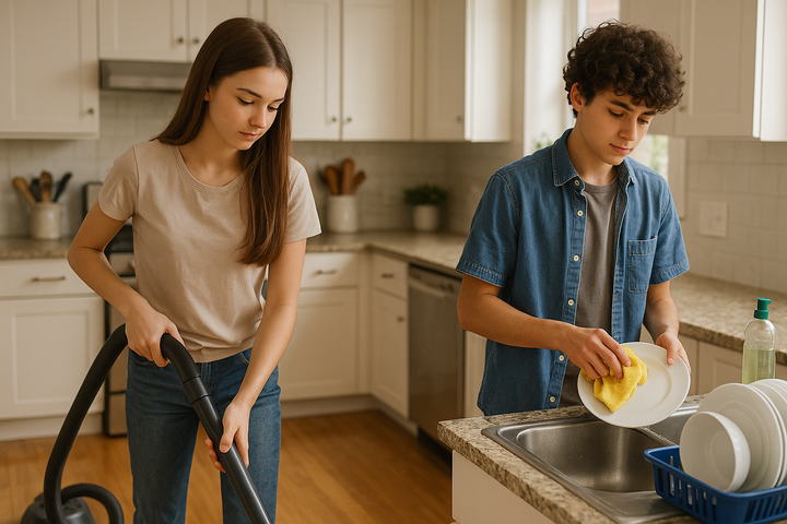 Chores for Teenagers: Building Responsibility and Life Skills at Home