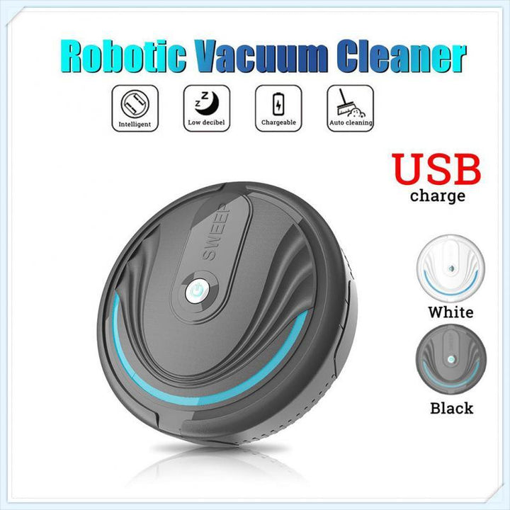 Auto Sweeping Robot Vacuum Cleaner With Strong Suction and Remote Control