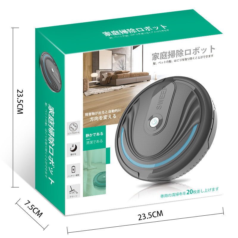 Auto Sweeping Robot Vacuum Cleaner With Strong Suction and Remote Control