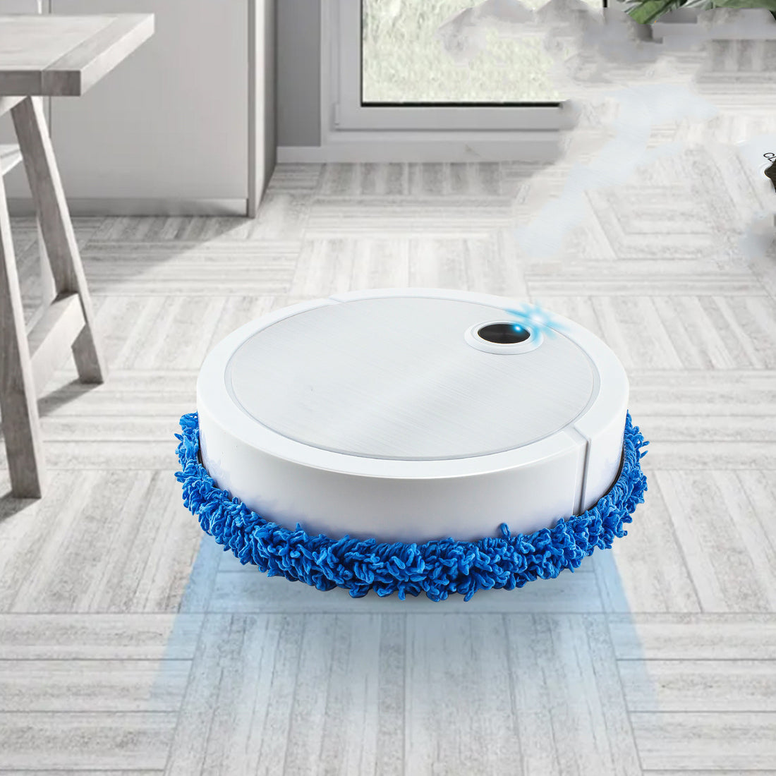 Household Sweeping Robot: A Versatile Automatic Cleaner for Wet and Dry Floors