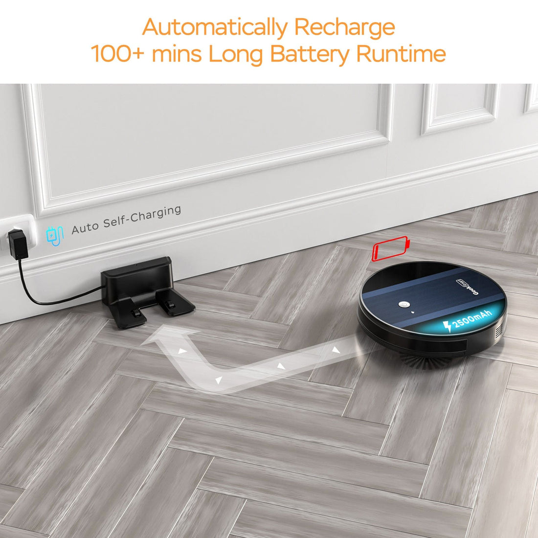 RoboMaidz Geek Smart Robot Vacuum Cleaner G6 Plus CJQX1613528-Default