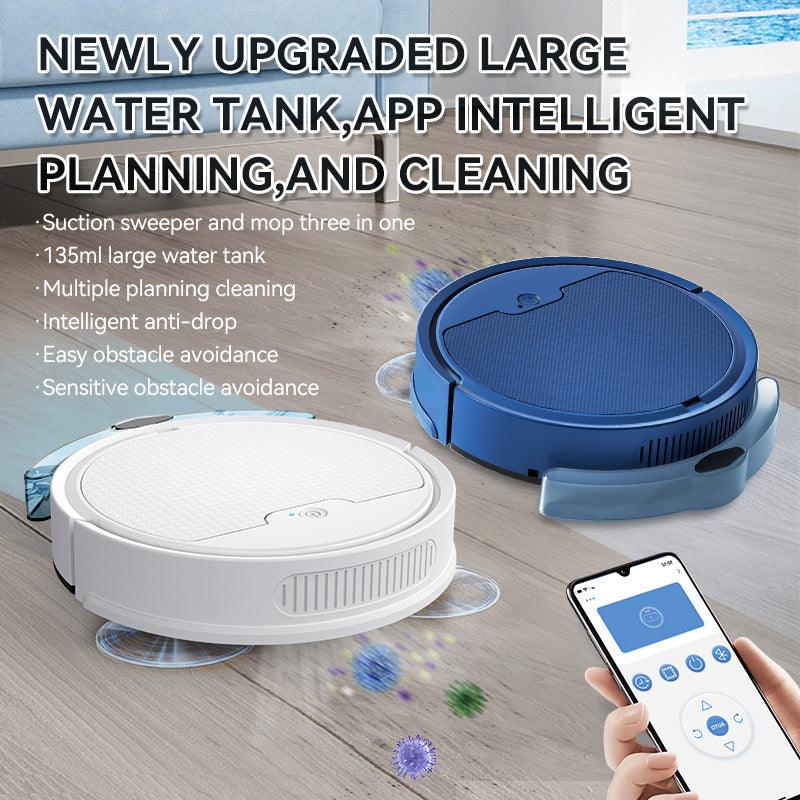 RoboMaidz Intelligent Sweeping Robot Large Water Tank Mobile App Remote Control Planning And Cleaning Line Low Noise 2000 Pa Large Suction