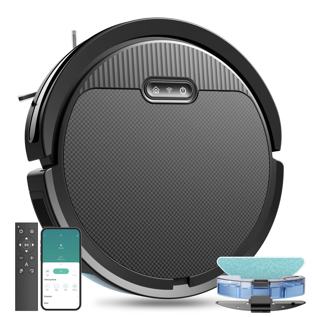 RoboMaidz Robot Vacuum And Mop, 3 In 1 Combo Cleaner